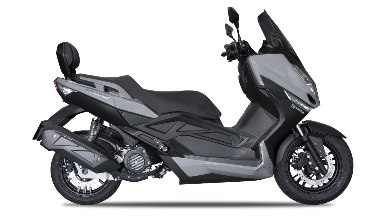 GRI-1.png Yuki Storm 125 Maxi Scooter - Görsel 1